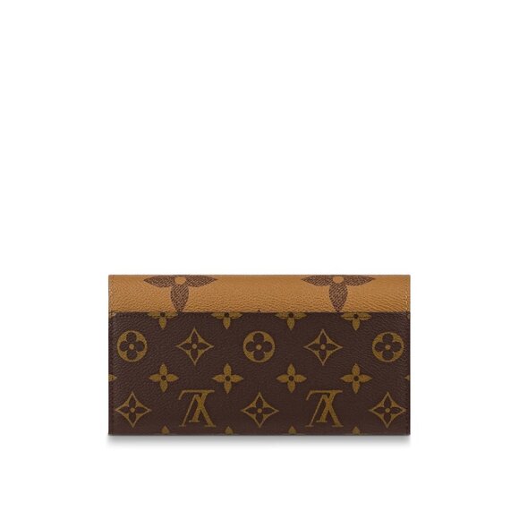 Louis Vuitton Sarah Wallet Long Wallet Monogram Leather Reverse - Picture 6 of 7